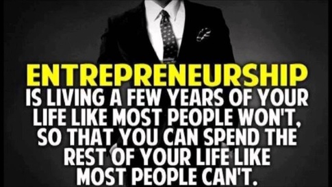 entrepreneurship vs ordinary life