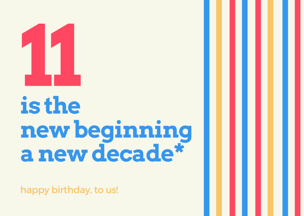 11 Powerful Lessons, 11 Thankful Years of Entrepreneurship