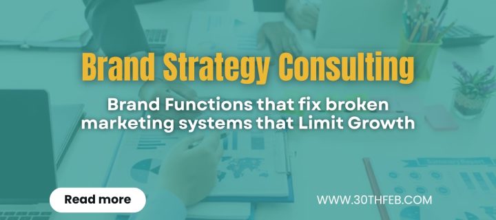 Brand Strategy Consulting: Brand Functions that fix broken marketing systems that Limit Growth
